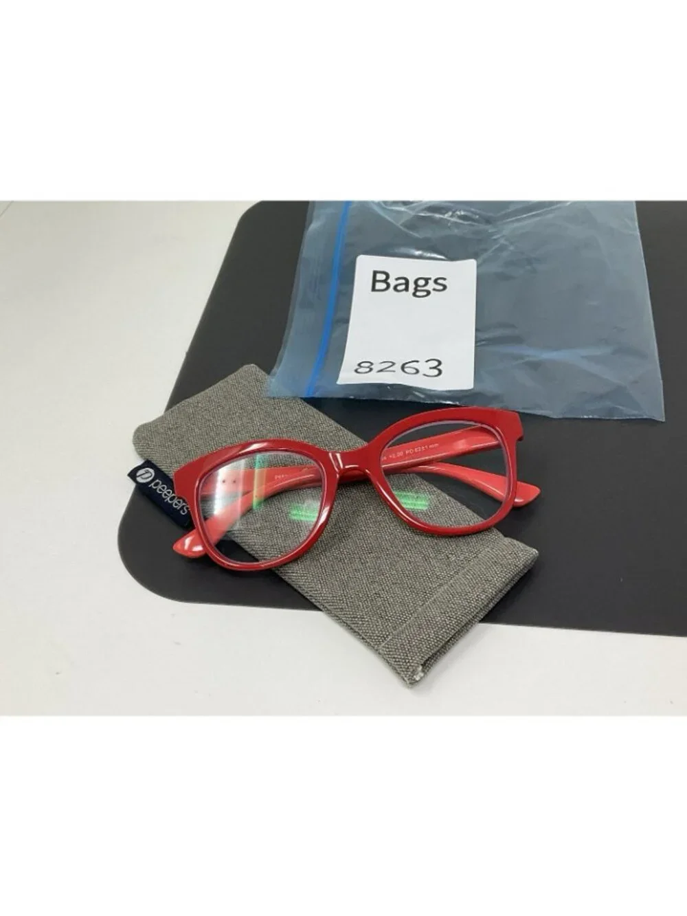 Peepers Grandview Reading Glasses   Blue Light Red Pink Retired Color + 2.00